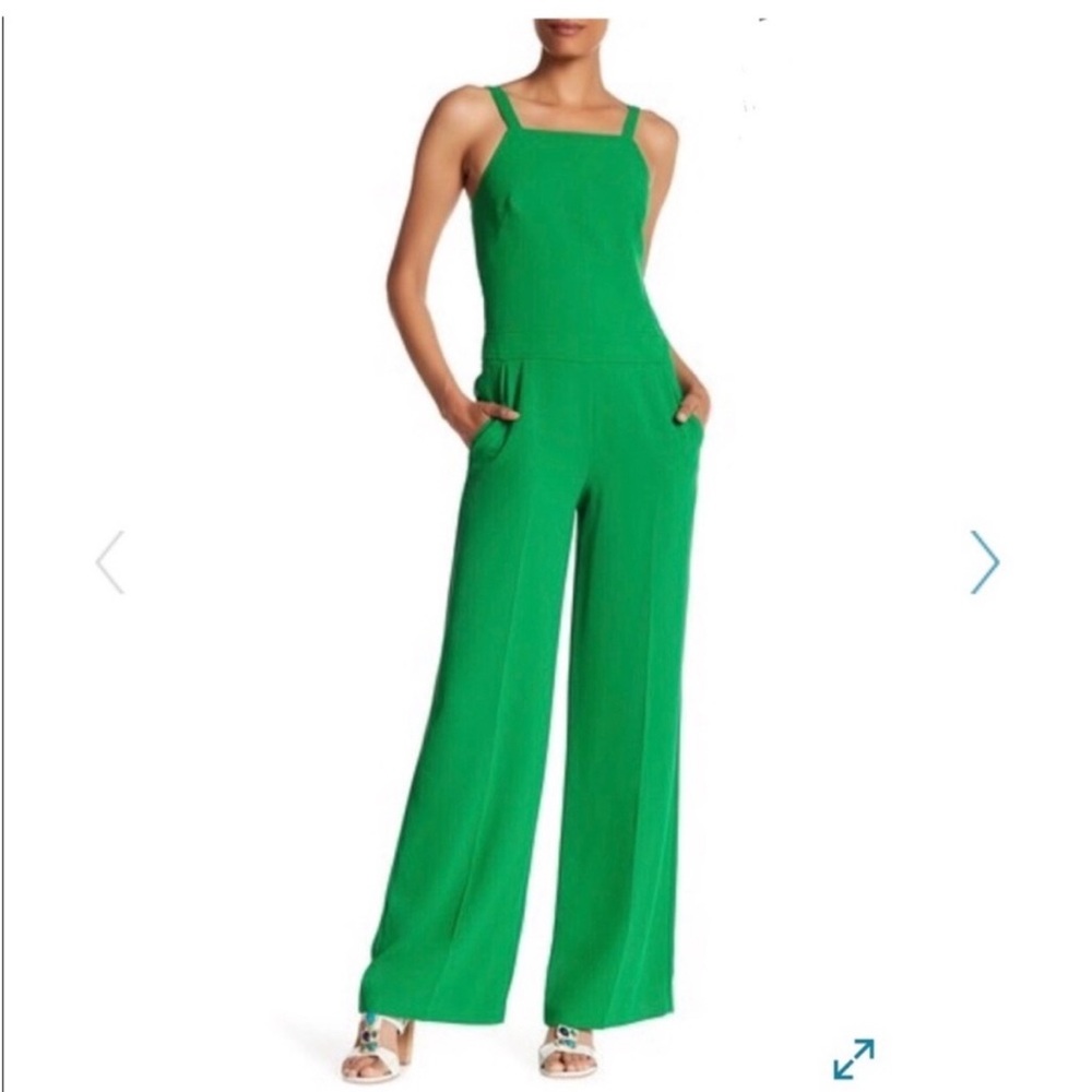 Trina Turk Vibrant Green Jumpsuit